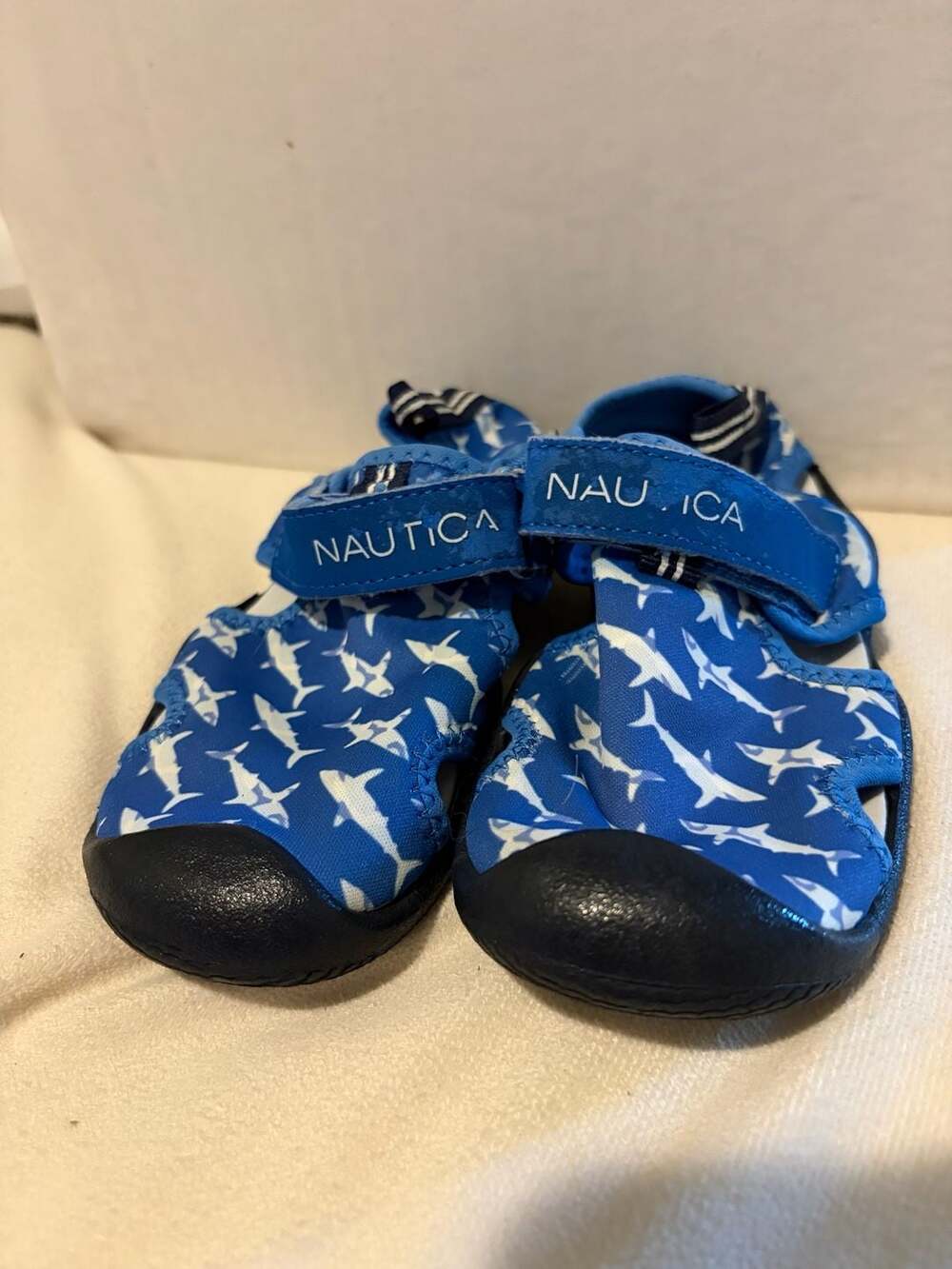 Nautica Kids Kettle Gulf Protective Water Closed-Toe Sport Sandal Blue Shark 10